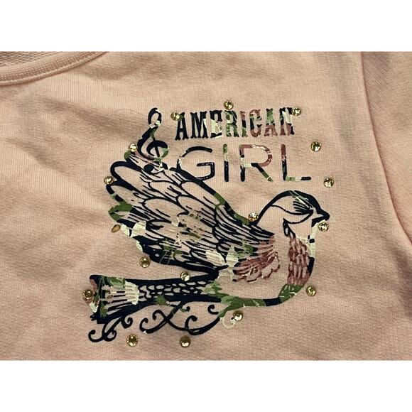 American Girl Tenney Grant Gorl Almond Blossom Long Sleeve Shirt Size L NWT $36 - Picture 5 of 14